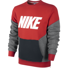 Толстовка мужская Nike 616342-600 Club Crew Color-Block